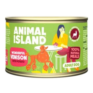 Animal Island jeleń z ziemniakami