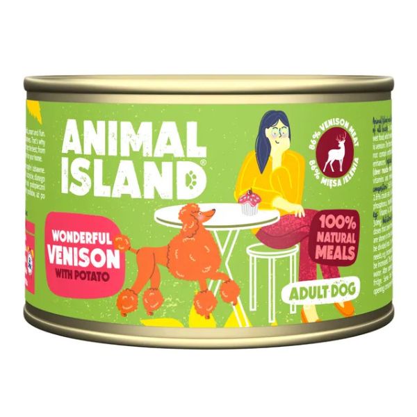 Animal Island jeleń z ziemniakami