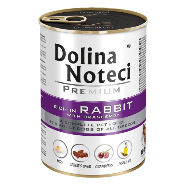 Dolina Noteci Premium bogata w królika z żurawiną