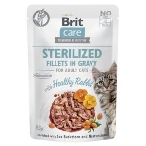 Brit Care Fillets in Gravy Sterilized królik