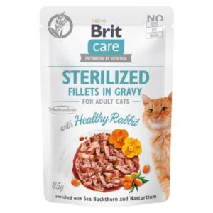 Brit Care Fillets in Gravy Sterilized królik