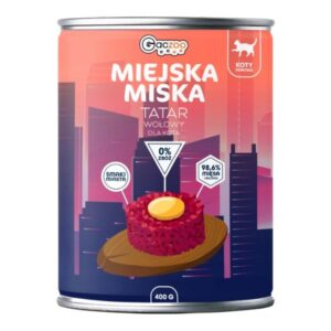 Gaczoo Miejska Miska Tatar Wołowy