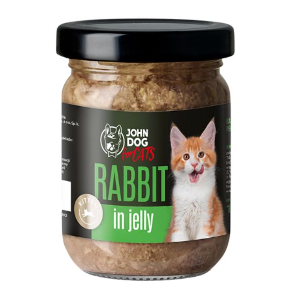 John Dog for Cats Królik w Galaretce dla Kociąt