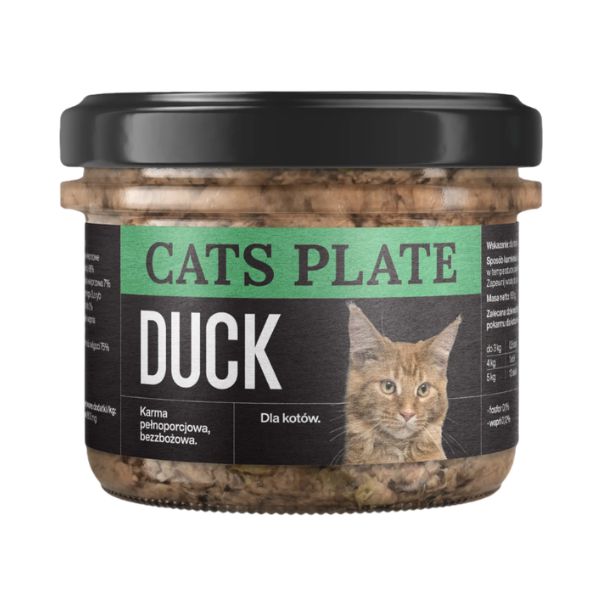 Cats Plate Duck