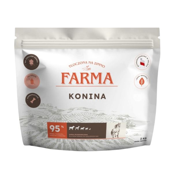 Farma Tłoczona Na Zimno Z Koniną