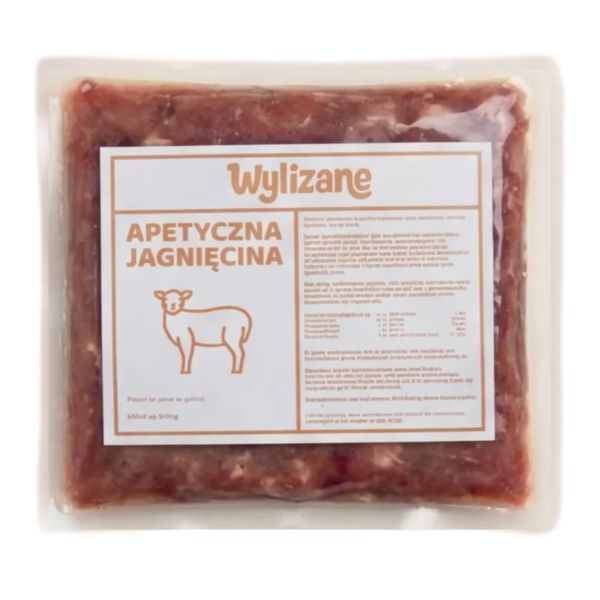 Wylizane Apetyczna Jagnięcina dla psa BARF